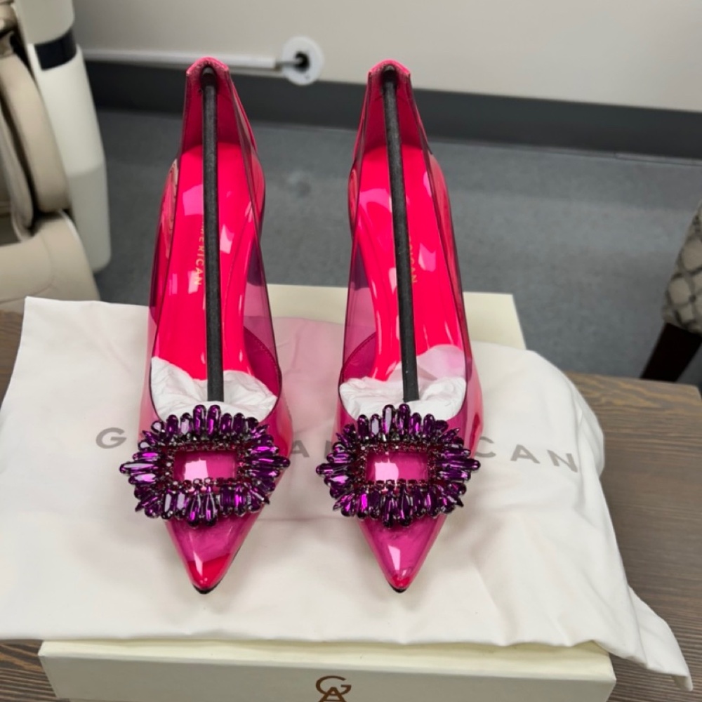 Good American Cinder-Rella Pumps